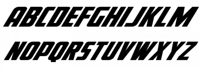 Voyage Fantastique Expanded Schriftart Groß