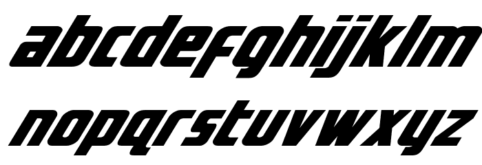 Voyage Fantastique Expanded Font LOWERCASE