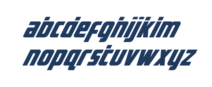 Voyage Fantastique Laser Lowercase