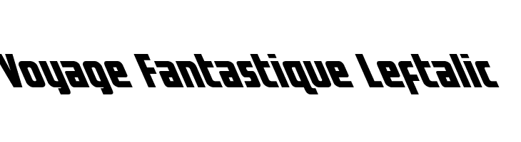 Voyage Fantastique Leftalic  Descarca Fonturi Gratis
