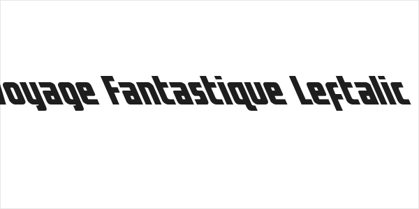 Voyage Fantastique Leftalic Logo