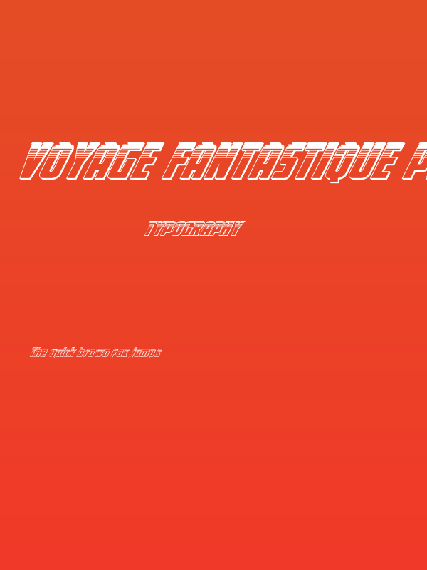 Voyage Fantastique Platinum Poster