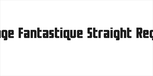 Voyage Fantastique Straight Regular Logo