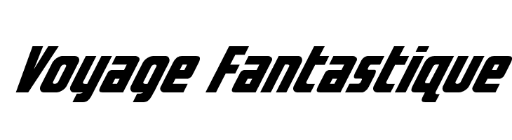 Voyage Fantastique Font