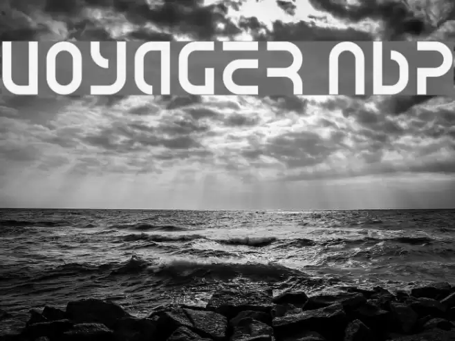 Voyager NBP Font examples