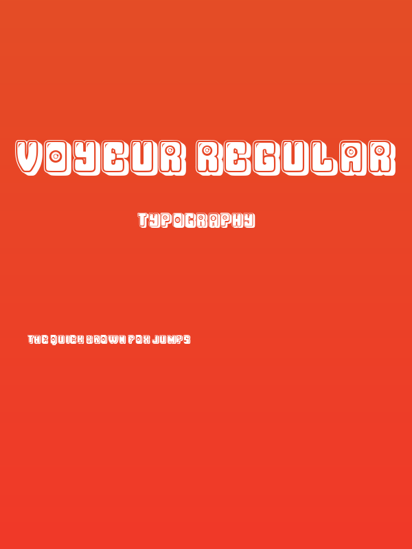 Voyeur Regular Poster