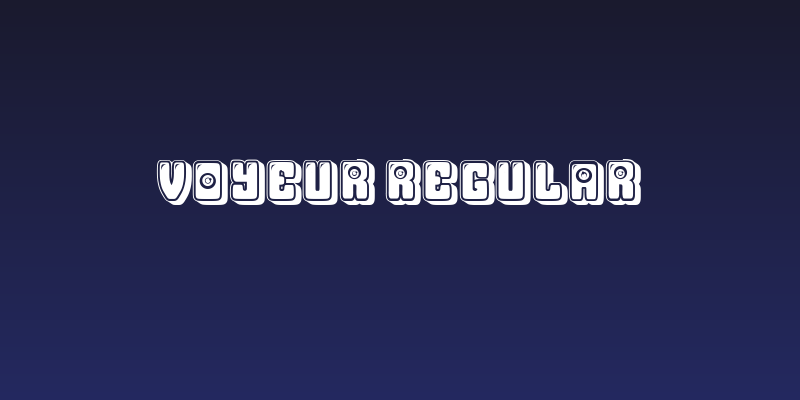 Voyeur Regular Social Header