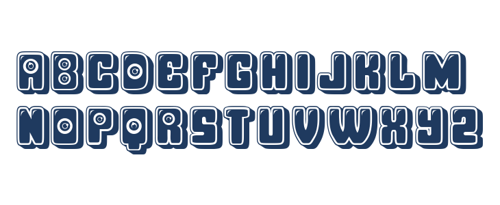 Voyeur Regular Lowercase