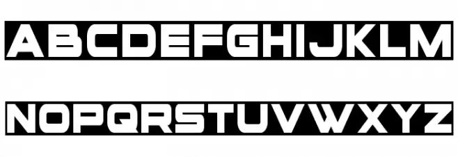 voxBOX Condensed Schriftart Groß