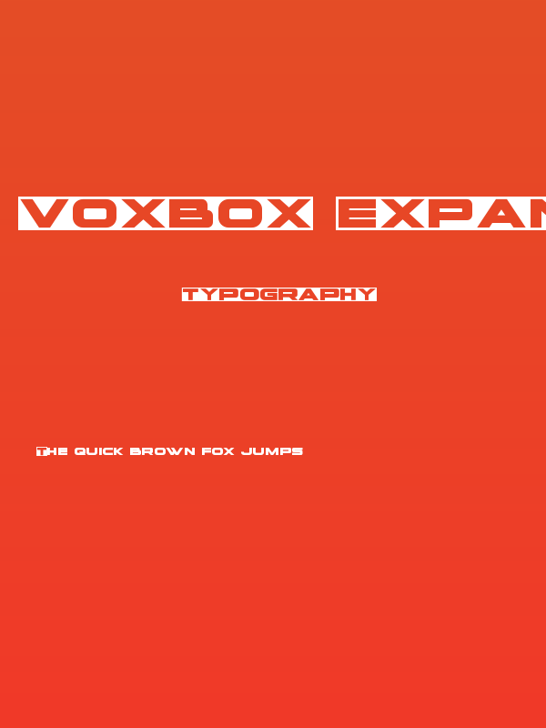 voxBOX Expanded Poster
