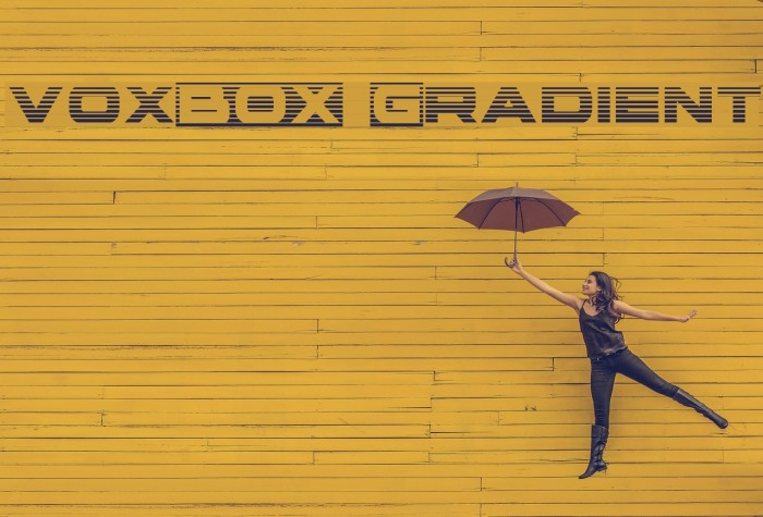 voxBOX Gradient Font examples