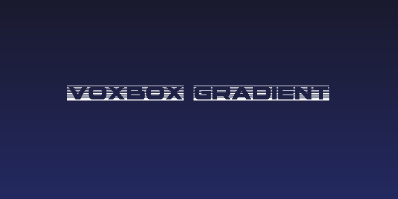 voxBOX Gradient Social Header