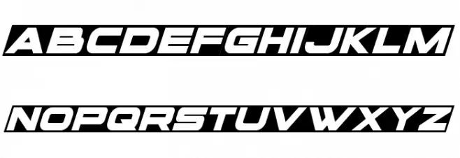 voxBOX Italic フォント 大文字