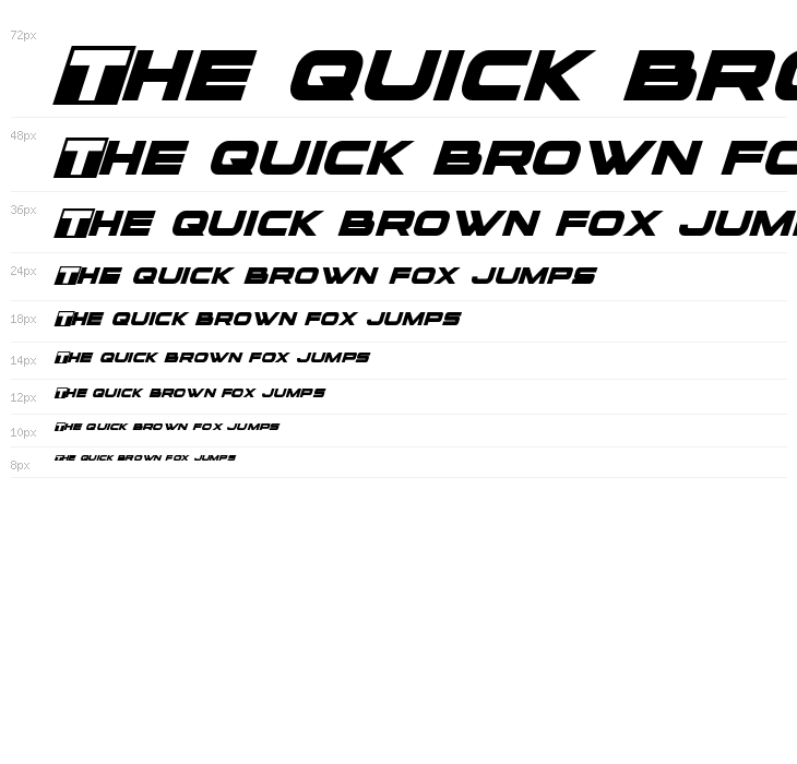 voxBOX Italic Waterfall