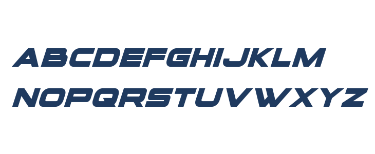 voxBOX Italic Lowercase