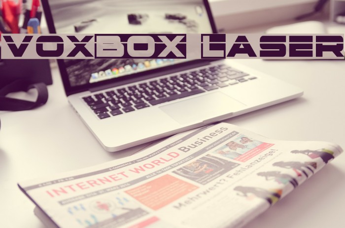 voxBOX Laser Font examples