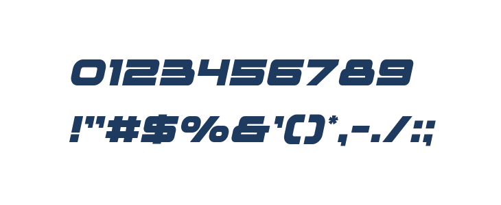 voxBOX Semi-Italic Other Characters