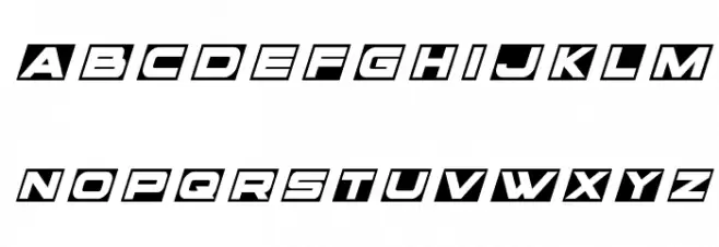 voxBOX Title Italic Schriftart Groß