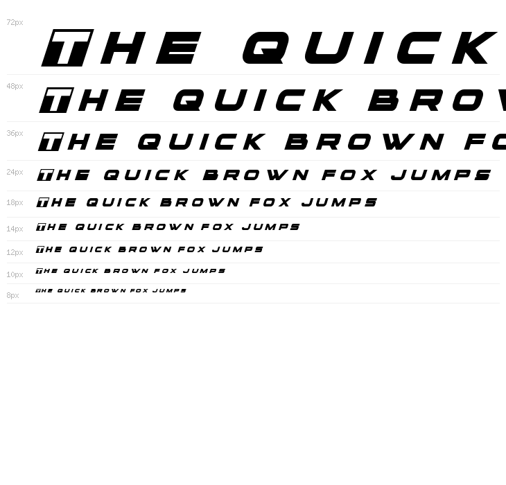 voxBOX Title Italic Waterfall