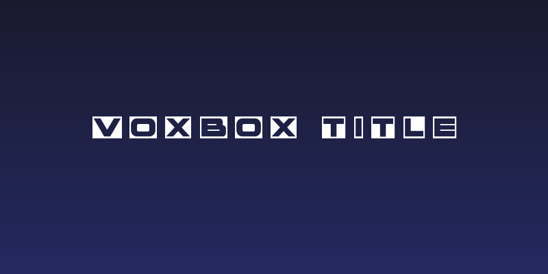 voxBOX Title Social Header