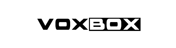voxBOX  フリーフォントのダウンロード