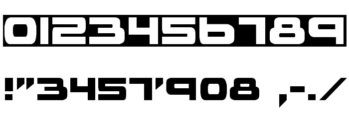 voxBOX Font OTHER CHARS