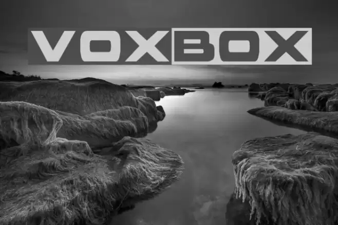 voxBOX Font examples