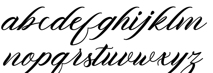 Vracter_Work Font LOWERCASE