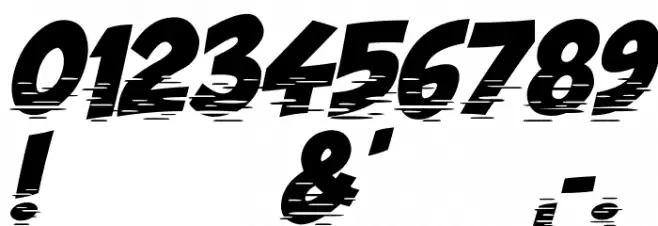 Vraoum Font OTHER CHARS