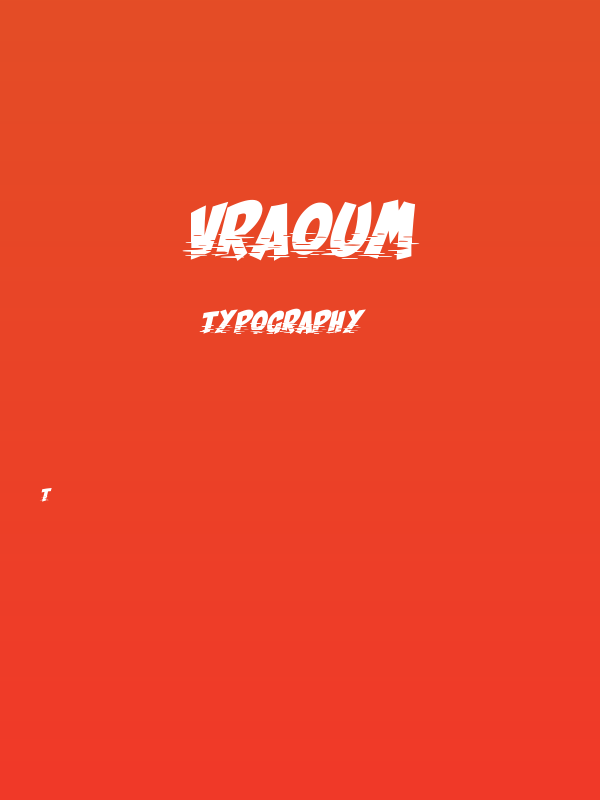 Vraoum Poster