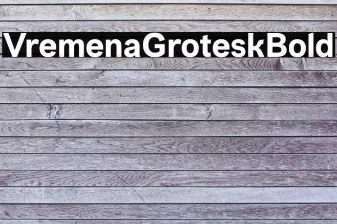 VremenaGroteskBold Example 2