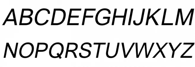 VremenaGroteskBookItalic Fonte MAIÚSCULAS