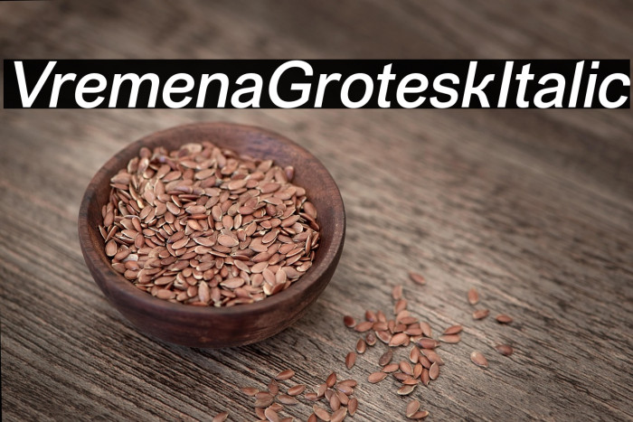 VremenaGroteskItalic Example 2