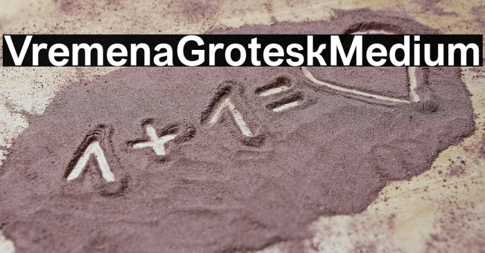 VremenaGroteskMedium Example 2