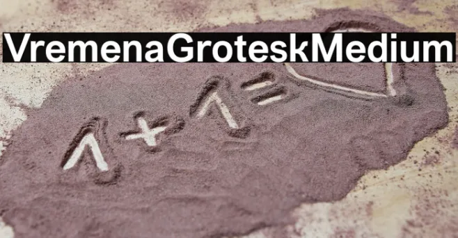 VremenaGroteskMedium Example 2