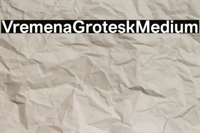 VremenaGroteskMedium Example 3