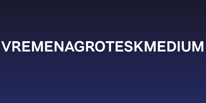 VremenaGroteskMedium Social Header