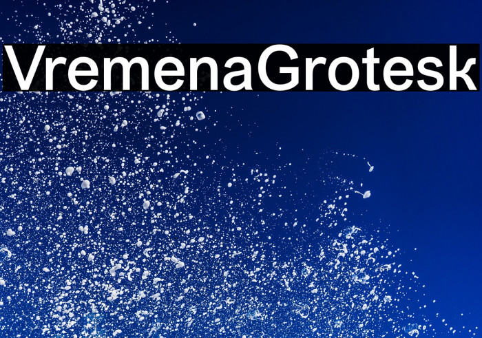 VremenaGrotesk Example 2
