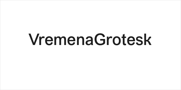 VremenaGrotesk Logo