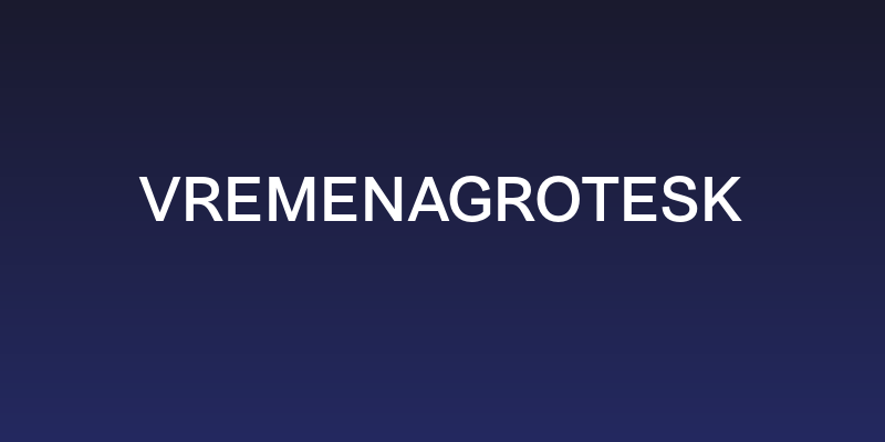 VremenaGrotesk Social Header