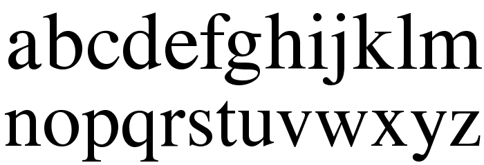 VremyaFWF Font LOWERCASE