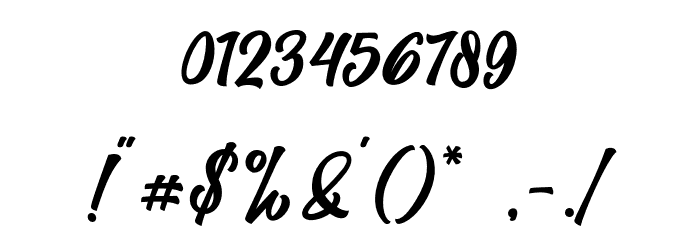 VrindalsScriptDafont Font OTHER CHARS