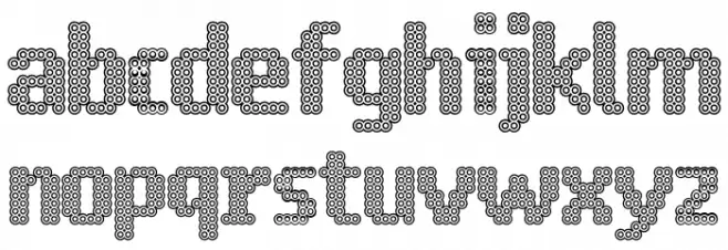 Vrångö फ़ॉन्ट लोअरकेस