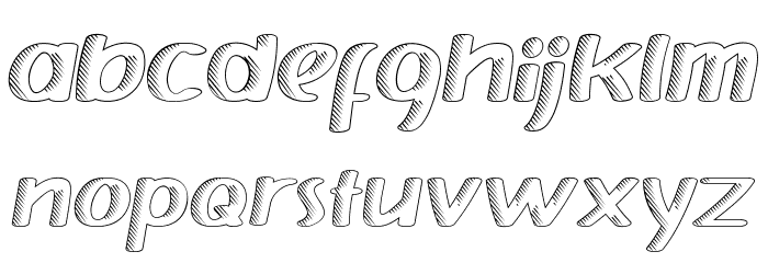 Vroom Vroom Demo Font LOWERCASE