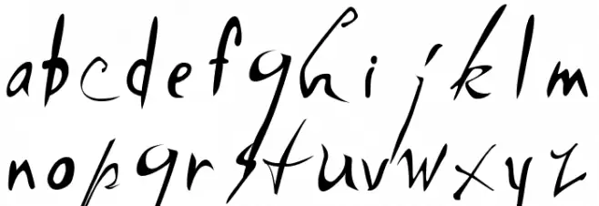 VS1 字体 小写