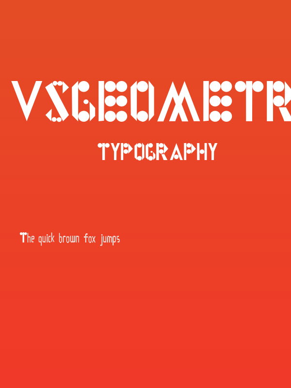 vSGeometrica Poster