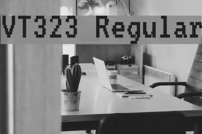 VT323 Regular Font examples