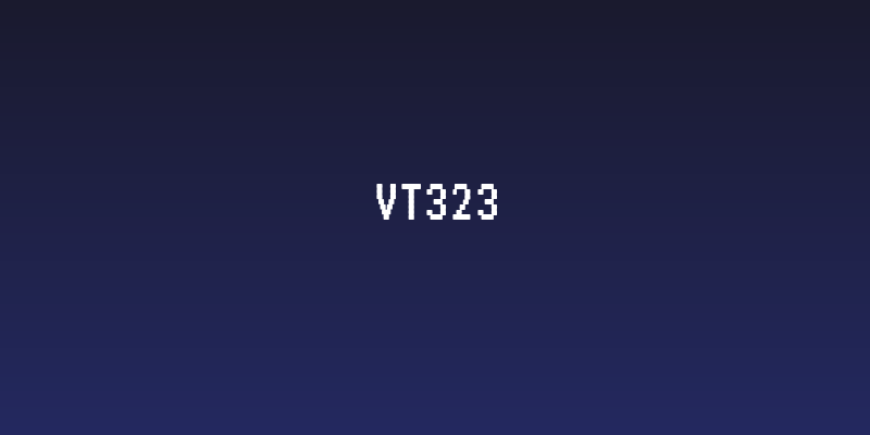 VT323 Social Header