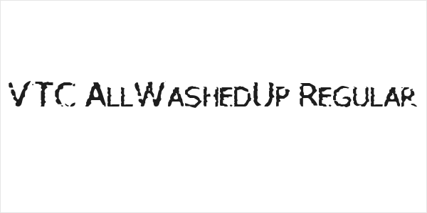 VTC AllWashedUp Regular Logo