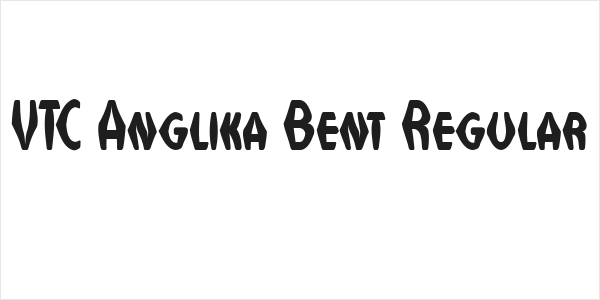 VTC Anglika Bent Regular Logo